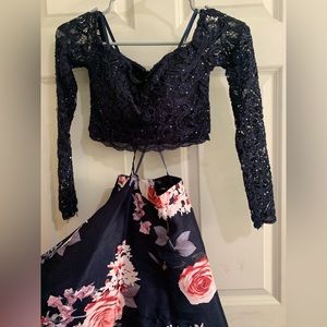 Homecoming dress two piece